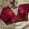 Roma Banarasi Silk Designer Look Blouse Wholesale Market In Surat